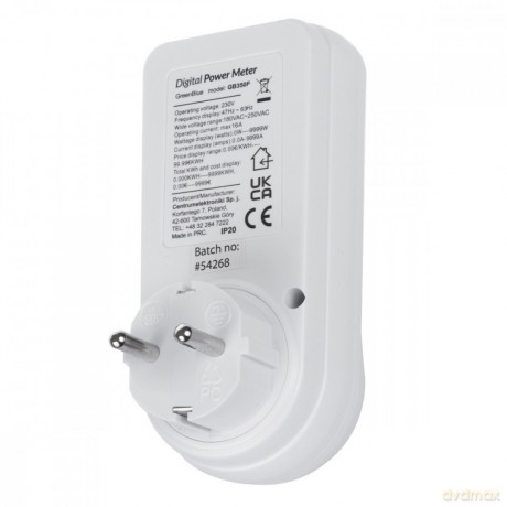 Miernik energii watomierz GB350F