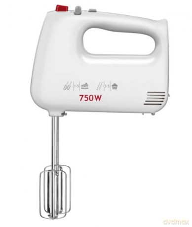 Mikser ręczny biały 750W MMR-19/B