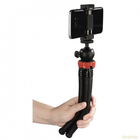 Mini statyw 3w1 flexpro 27cm czerwony
