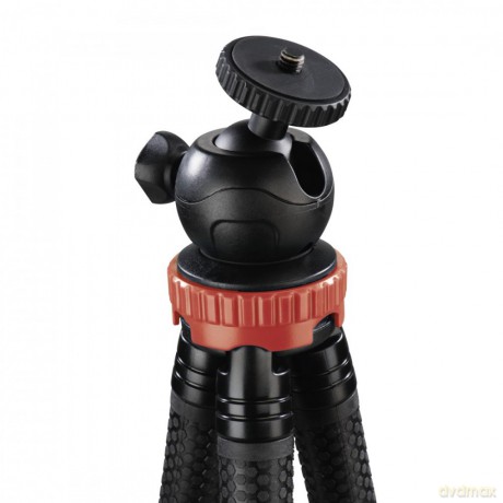 Mini statyw 3w1 flexpro 27cm czerwony