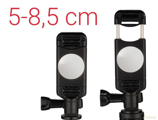 Mini statyw pocket do smartfonów 20cm Czarny