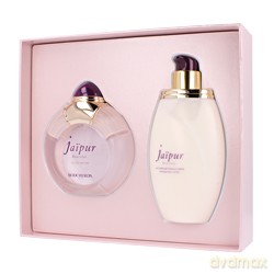 Boucheron Jaipur Bracelet Zestaw - woda perfumowana 100 ml spray + balsam 200 ml (uszkodzone pudełko) (Damskie) [KOSMETYKI]