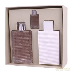 Burberry Brit Rhythm for Women Zestaw - woda toaletowa 90 ml spray + balsam do ciała 150 ml + woda toaletowa 5 ml bez sprayu (Damskie) [KOSMETYKI]