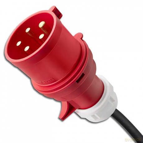 Mobilna ładowarka do samochodu elektrycznego EV z regulacją 2w1 Typ2 | 7kW | 230V | CEE 3 PIN | WiFi | LCD | Przenosna | Wallbox | 5m