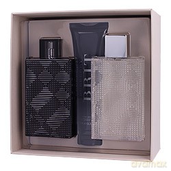 Burberry Brit Rhythm Zestaw Woda toaletowa 90 ml + żel pod prysznic 150 ml + balsam po goleniu 100 ml (Męskie) [KOSMETYKI]