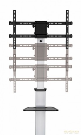 Mobilny stojak + uchwyt do TV 37-86 cali 50kg S-11AL VESA600x400