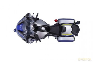 Model metalowy Motocykl Polska Policja 1/18