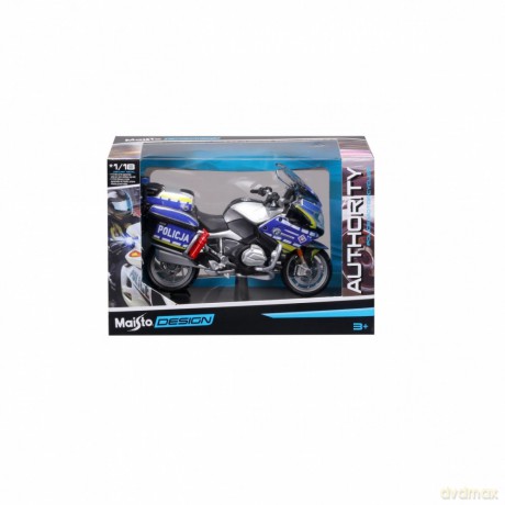 Model metalowy Motocykl Polska Policja 1/18