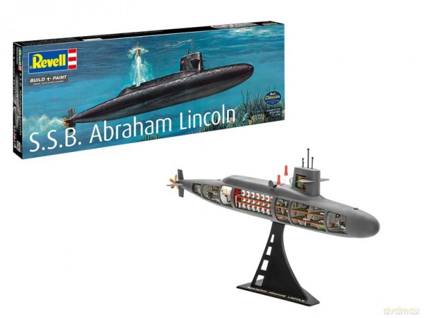Model plastikowy Statek S.S.B. Abraham Lincoln W/IN 1/253