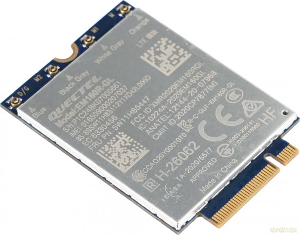 Moduł ThinkPad Quectel EM160R-GL 4G LTE-A Cat 16 M.2 WWAN Module for X1 Carbon Gen 12/P16v Gen 2 4XC1Q24436