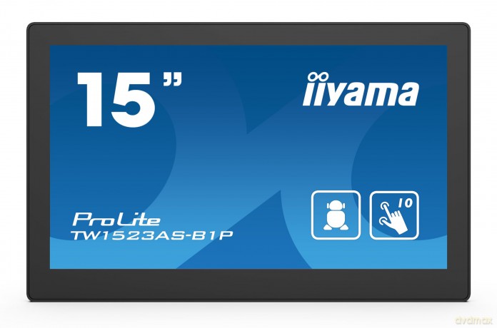 Monitor 15 cali TW1523AS-B1P 10P. DOT. IPS, ANDROID, USB, WIFI, MIC, 2x2W