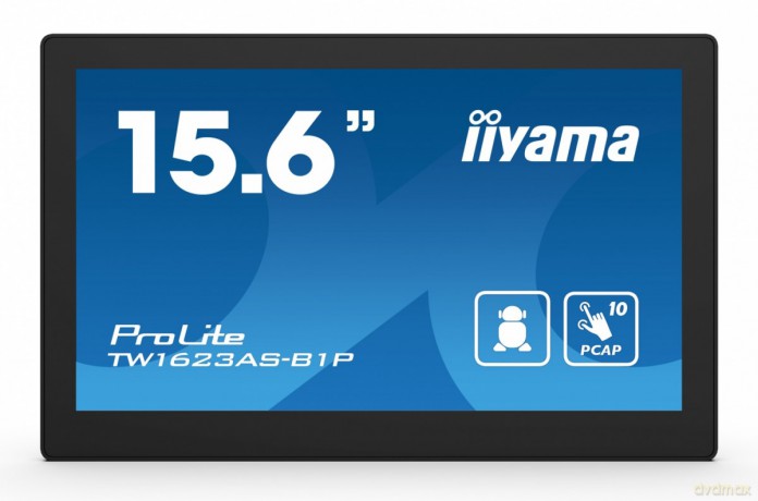 Monitor 16 cali TW1623AS-B3P,10P.DOT.IPS,ANDROID13,WIFI,24/7,RJ45, HDMI,3xUSB,CMS (iiSignage2)