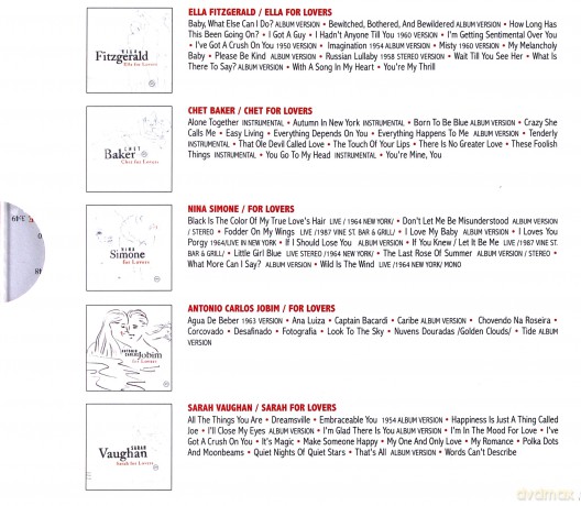 Jazz For Lovers Collection vol.1 [BOX] [5CD]
