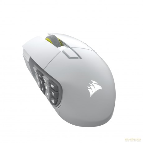 Mysz bezprzewodowa Scimitar Elite Wireless SE White 33000 DPI