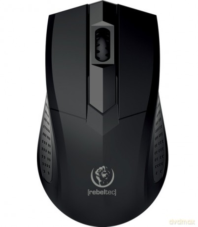Mysz optyczna Focus USB, 1200DPI 3 przyciski i rolka, czułość 125Hz, kabel 1.8m, waga 66g