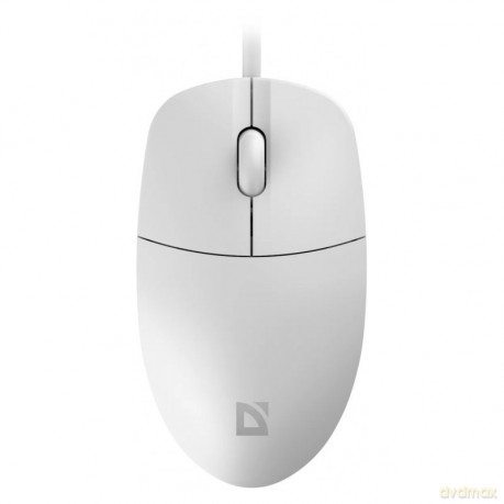 Mysz przewodowa AZORA MB-241 1200 DPI biała podświetlenie
