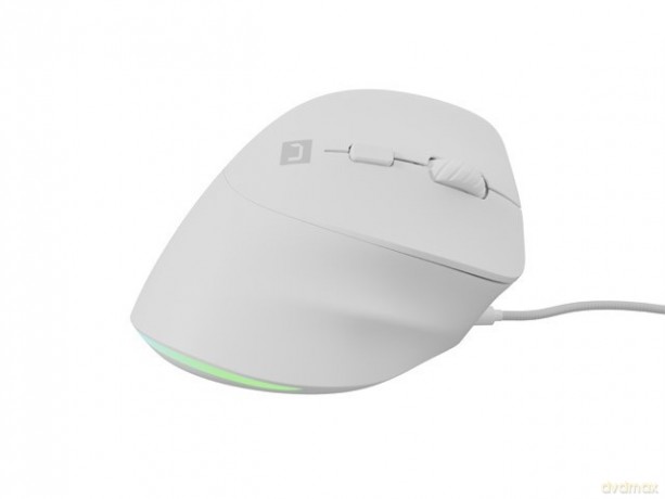 Mysz wertykalna CRAKE 2 PRO 128000DPI optyczna biała