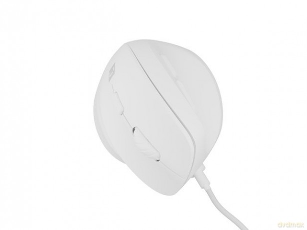 Mysz wertykalna CRAKE 2 PRO 128000DPI optyczna biała