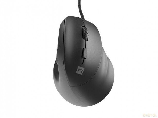 Mysz wertykalna CRAKE 2 PRO 128000DPI optyczna czarna
