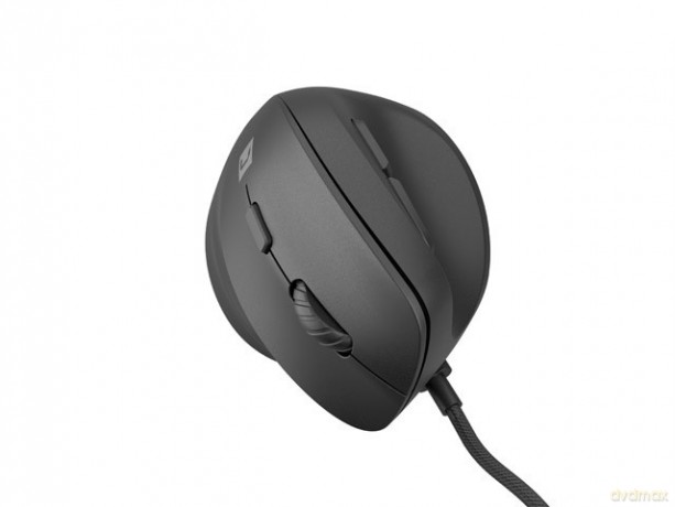 Mysz wertykalna CRAKE 2 PRO 128000DPI optyczna czarna