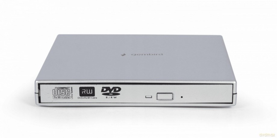 Napęd zewnętrzny DVD na USB DVD-USB-021-SV srebrny