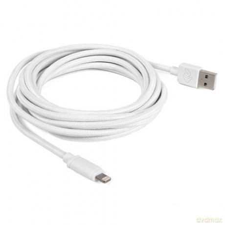 NewerTech certyfikowany kabel Lightning USB 3.0m MFi biały