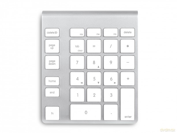 NewerTech keypad bluetooth do klawiatury Apple aluminium biały