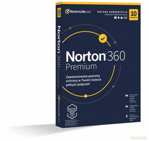 Norton 360 PREMIUM 75GB PL 1U 10Dvc 1Y 21408749