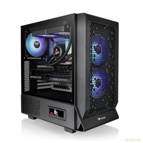 Obudowa - Ceres 330 TG ARGB - Black