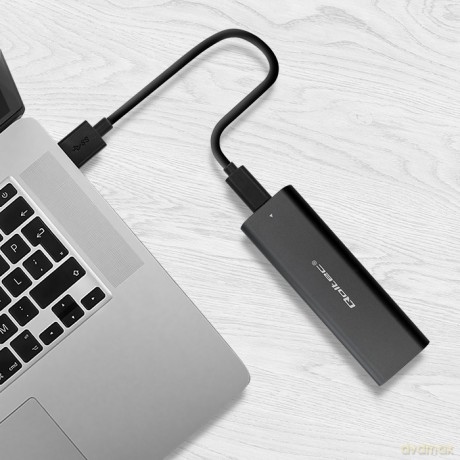 Obudowa | kieszeń do dysków M.2 SSD | NVME | PCI-E | USB typ C