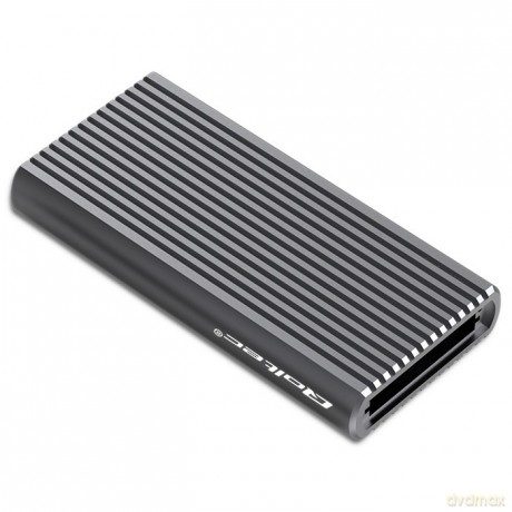 Obudowa | kieszeń na dysk M.2 SSD | SATA | NVMe | RGB LED | USB-C| 4TB