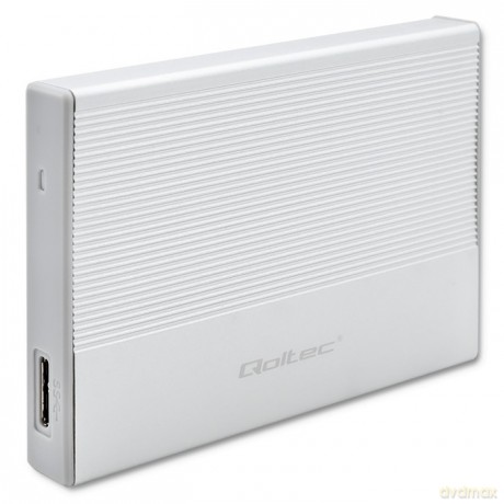 Obudowa | Kieszeń na dysk SSD HDD 2.5 cala| SATA | USB 3.0 | Super speed 5Gb/s | 2TB | Srebrna