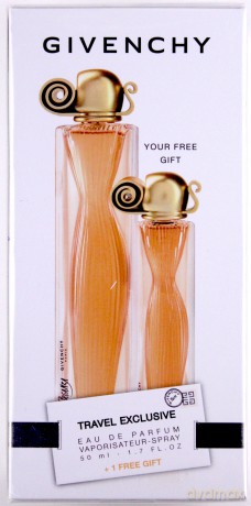 Givenchy Organza Zestaw - woda perfumowana 50 ml spray + woda perfumowana 15 ml spray (Damskie) [PERFUMY]