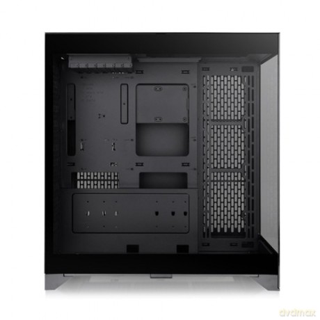 Obudowa CTE E600 MX Tempered Glass, szklany bok - Czarna