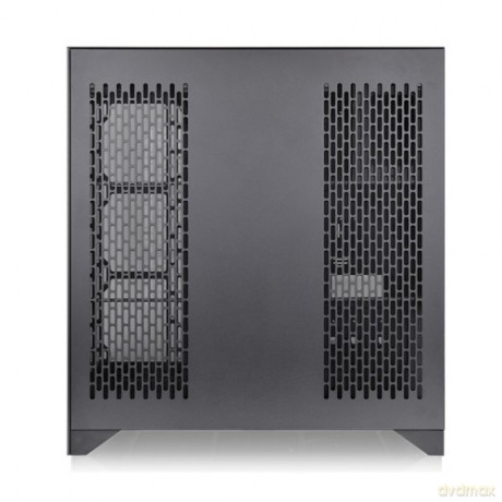 Obudowa CTE E600 MX Tempered Glass, szklany bok - Czarna