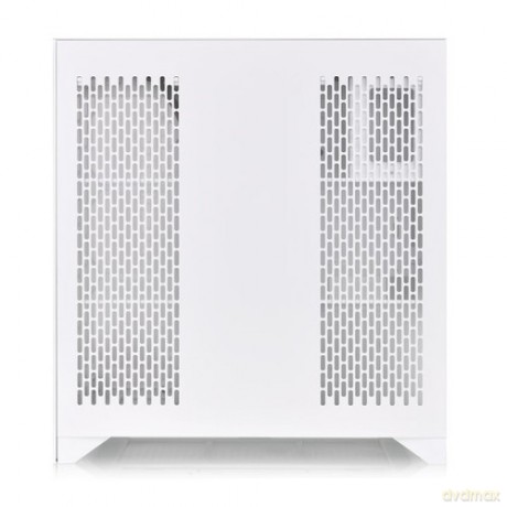 Obudowa CTE E600 MX Tempered Glass, szklany bok - snow