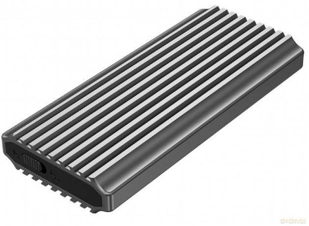 Obudowa dysku M.2 NVME Aluminiowa LED USB 3.1