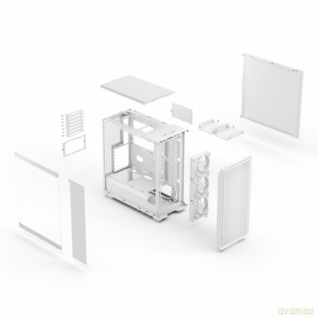 Obudowa FDE Epoch White TG Clear Tint