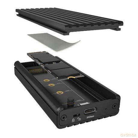 Obudowa IB-1917M-C32a NVMe USB 3.2 Gen 2x2, 20 Gbit/s