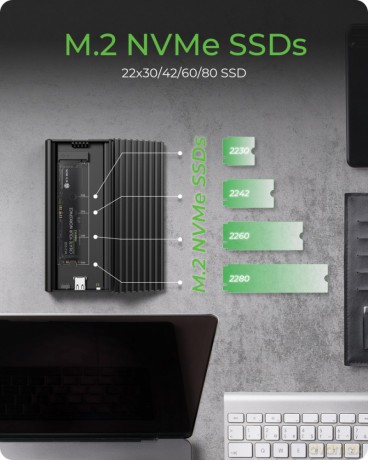 Obudowa IB-1917M-C32a NVMe USB 3.2 Gen 2x2, 20 Gbit/s