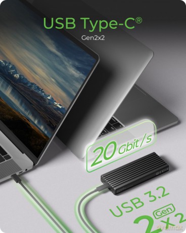 Obudowa IB-1917M-C32a NVMe USB 3.2 Gen 2x2, 20 Gbit/s