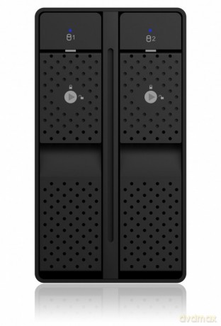 Obudowa IB-RD3802-C31 RAID 2xSATA HDD na 1xUSB 3.1 Gen 2Type-C, RAID 0,1