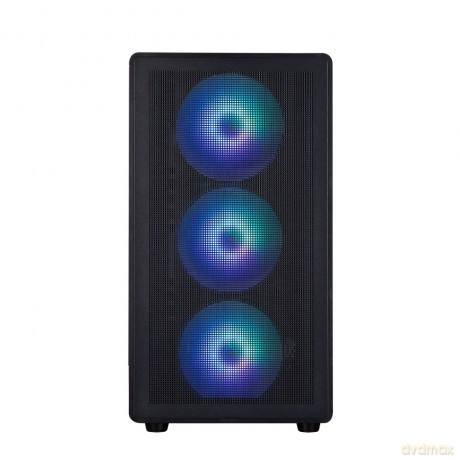 Obudowa M5 BLACK mATX Mini Tower 4xFans ARGB