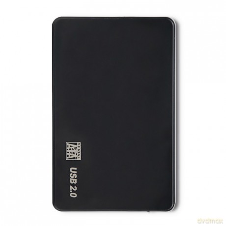 Obudowa na dysk HDD/SSD 2.5 cala SATA3 | USB 2.0 | Czarny