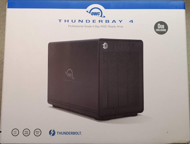 Obudowa na HDD - ThunderBay 4 na 4xHDD odczyt do 1342MB/s 2xThundbolt 2