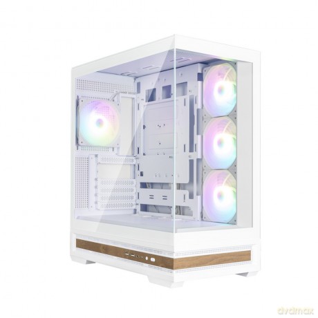Obudowa P40 NAMU ATX Midi Tower ARGB biała