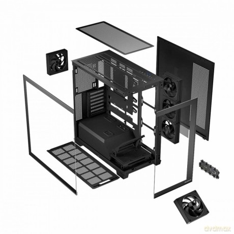 Obudowa PC STELLAR 5F ARGB 10 Czarna