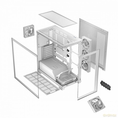 Obudowa PC STELLAR 5F ARGB 20 Biała