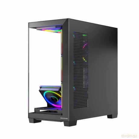 Obudowa PC STELLAR 8F ARGB 10 Czarna