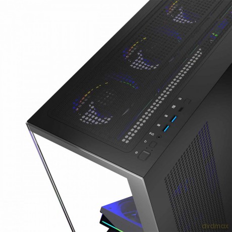 Obudowa PC STELLAR 8F ARGB 10 Czarna